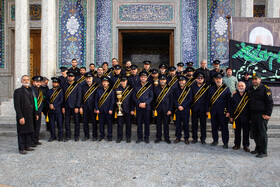 عزاداری خادمان کریمه اهل بیت(س) در روز شهادت امام موسی الکاظم(ع)