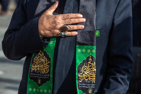 عزاداری خادمان کریمه اهل بیت(س) در روز شهادت امام موسی الکاظم(ع)