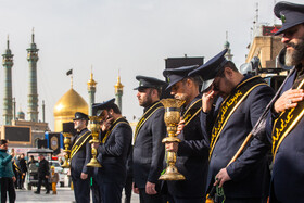 عزاداری خادمان کریمه اهل بیت(س) در روز شهادت امام موسی الکاظم(ع)