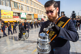 عزاداری خادمان کریمه اهل بیت(س) در روز شهادت امام موسی الکاظم(ع)