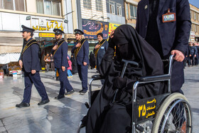 عزاداری خادمان کریمه اهل بیت(س) در روز شهادت امام موسی الکاظم(ع)