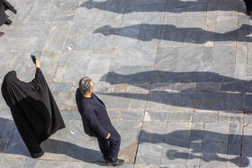 عزاداری خادمان کریمه اهل بیت(س) در روز شهادت امام موسی الکاظم(ع)