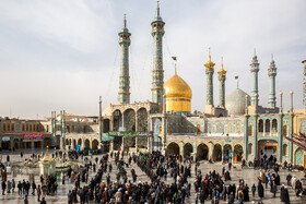 عزاداری خادمان کریمه اهل بیت(س) در روز شهادت امام موسی الکاظم(ع)