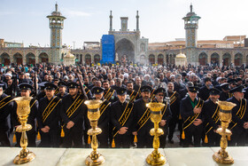 عزاداری خادمان کریمه اهل بیت(س) در روز شهادت امام موسی الکاظم(ع)