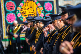 عزاداری خادمان کریمه اهل بیت(س) در روز شهادت امام موسی الکاظم(ع)