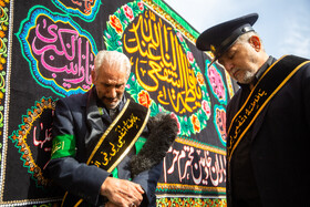 عزاداری خادمان کریمه اهل بیت(س) در روز شهادت امام موسی الکاظم(ع)