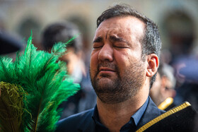 عزاداری خادمان کریمه اهل بیت(س) در روز شهادت امام موسی الکاظم(ع)