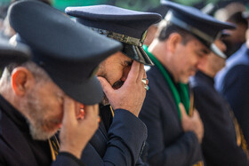 عزاداری خادمان کریمه اهل بیت(س) در روز شهادت امام موسی الکاظم(ع)