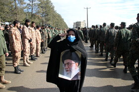 تشییع شهید امنیت در کوهدشت لرستان