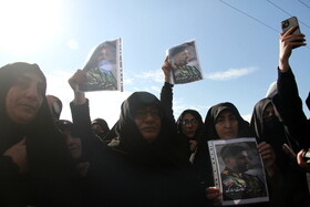 تشییع شهید امنیت در کوهدشت لرستان