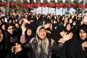 تشییع شهید امنیت در کوهدشت لرستان