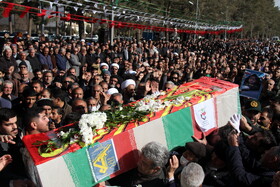 تشییع شهید امنیت در کوهدشت لرستان