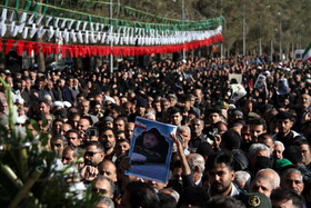 تشییع شهید امنیت در کوهدشت لرستان