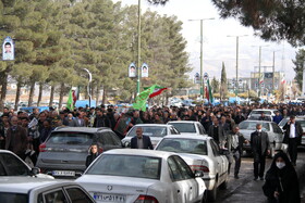 تشییع شهید امنیت در کوهدشت لرستان