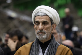 حجت‌الاسلام اسدالله جعفری، رئیس کل دادگستری استان اصفهان در مراسم بزرگداشت شهدای امنیت -اصفهان