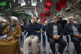 از راست، محمدعلی احمدی، فرماندار اصفهان، سیدمحمد موسویان، دادستان عمومی و  انقلاب استان اصفهان، سیدرضا مرتضوی، استاندار سابق اصفهان و حجت‌الاسلام اسدالله جعفری، رئیس کل دادگستری استان اصفهان در  مراسم بزرگداشت شهدای امنیت -اصفهان