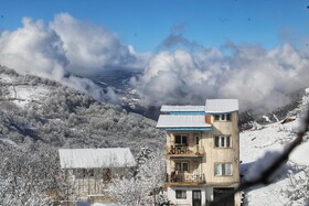 بارش زمستانی برف سوادکوه-مازندران