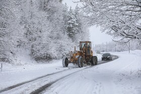 بارش زمستانی برف سوادکوه-مازندران