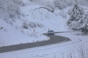 بارش زمستانی برف سوادکوه-مازندران