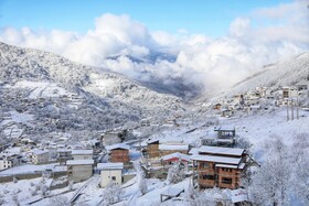 بارش زمستانی برف سوادکوه-مازندران