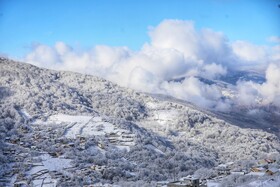 بارش زمستانی برف سوادکوه-مازندران