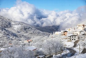 بارش زمستانی برف سوادکوه-مازندران
