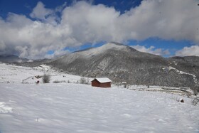 بارش زمستانی برف سوادکوه-مازندران