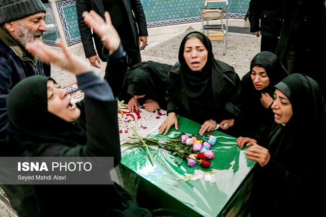 تشییع پیکر شهید مدافع امنیت «امیرحسین راستینه» - قم