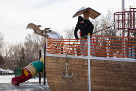 Daily Life in Tehran: the Capital Cloaked in Snow, Iran, 21 January 2026