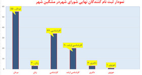 ثبت نام ۵۸ نفر در انتخابات شورای اسلامی مشگین شهر