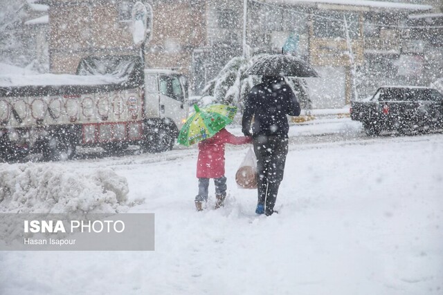 رخت سفید بر تن مازندران/ تاکید بر رعایت مصرف گاز از سوی مسئولان