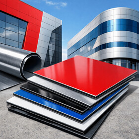  ورق کامپوزیت / بررسی عوامل مؤثر و هزینه اجرای نمای کامپوزیت