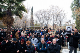 مراسم تشییع پیکر «رضا رویگری»