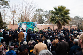 مراسم تشییع پیکر «رضا رویگری»