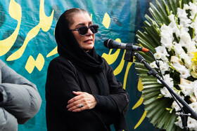 مراسم تشییع پیکر «رضا رویگری»