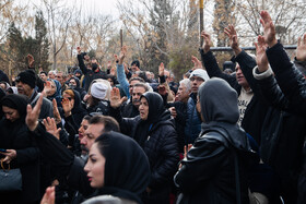 مراسم تشییع پیکر «رضا رویگری»