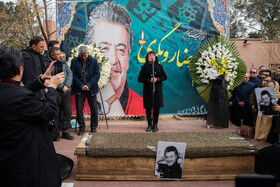 مراسم تشییع پیکر «رضا رویگری»