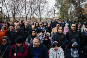 مراسم تشییع پیکر «رضا رویگری»