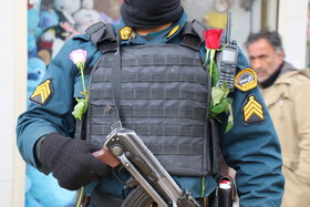 راهپیمایی مردم و روحانیون همدان در حمایت از قرآن و ولایت فقیه