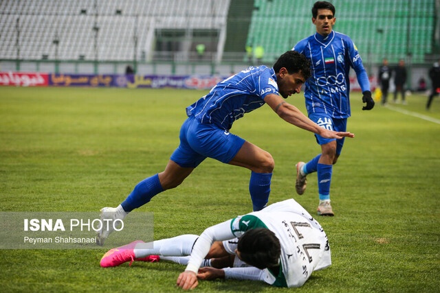 تساوی استقلال و ذوب‌آهن در فولادشهر/ فرصت‌سوزی آبی‌ها برای صدرنشینی!