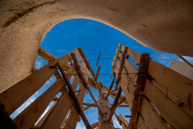 نمایی از پرّه‌های آسبادهای نشتیفان