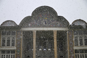 بارش برف در شیراز پس از 12 سال