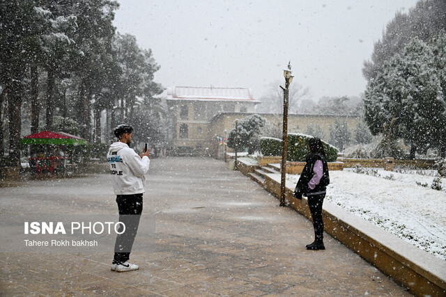 عکس تزئینی است بازگشت برف به زنجان از روز چهارشنبه ۸ بهمن