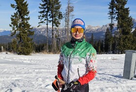 تمرین دخترالمپیکی در دمای ۲۷- درجه؛ "برای زنده ماندن اسکی کردم تا به هتل برسم"