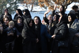 وداع مردم تبریز با شهید مرزبانی مهدی مصطفایی