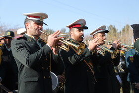 وداع مردم تبریز با شهید مرزبانی مهدی مصطفایی