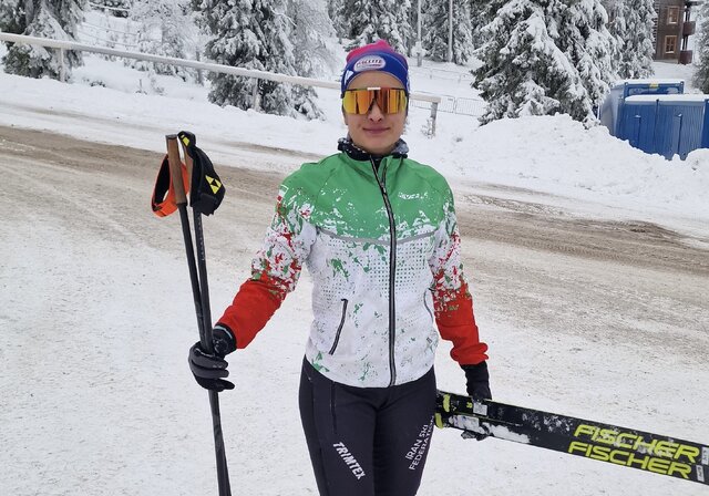 تمرین دخترالمپیکی در دمای ۲۷- درجه؛ "برای زنده ماندن اسکی کردم تا به هتل برسم"