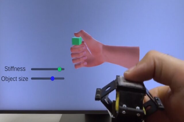 با این حلقه، دنیای مجازی را لمس کنید