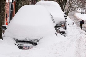 برف و کولاک در آمریکا ۳۰ قربانی گرفت+فیلم