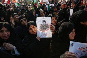 تشییع پیکر شهید مدافع امنیت - مشهد